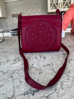 Red Brighton Crossbody Purse